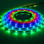 WS2815-5050RGB-30灯每米-黑板板宽10mm-DC12V-IP67-7